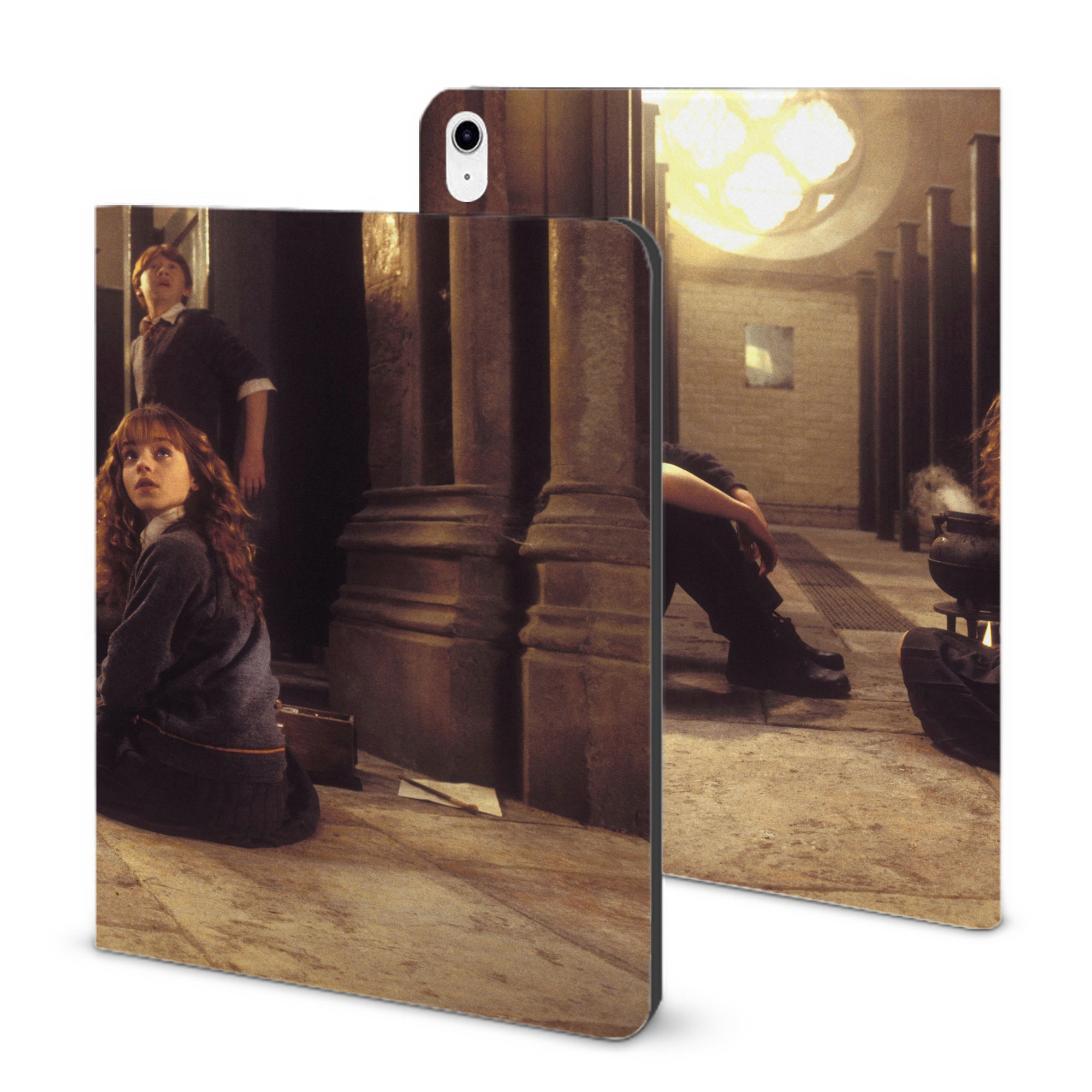 （画像用） Harry Potter ハリー・ポッターシリーズ IPad ケース ブック型 PUレザー TPU 耐衝撃 軽量 薄型 ペン収納なし 全面保護 IPad 各モデル対応